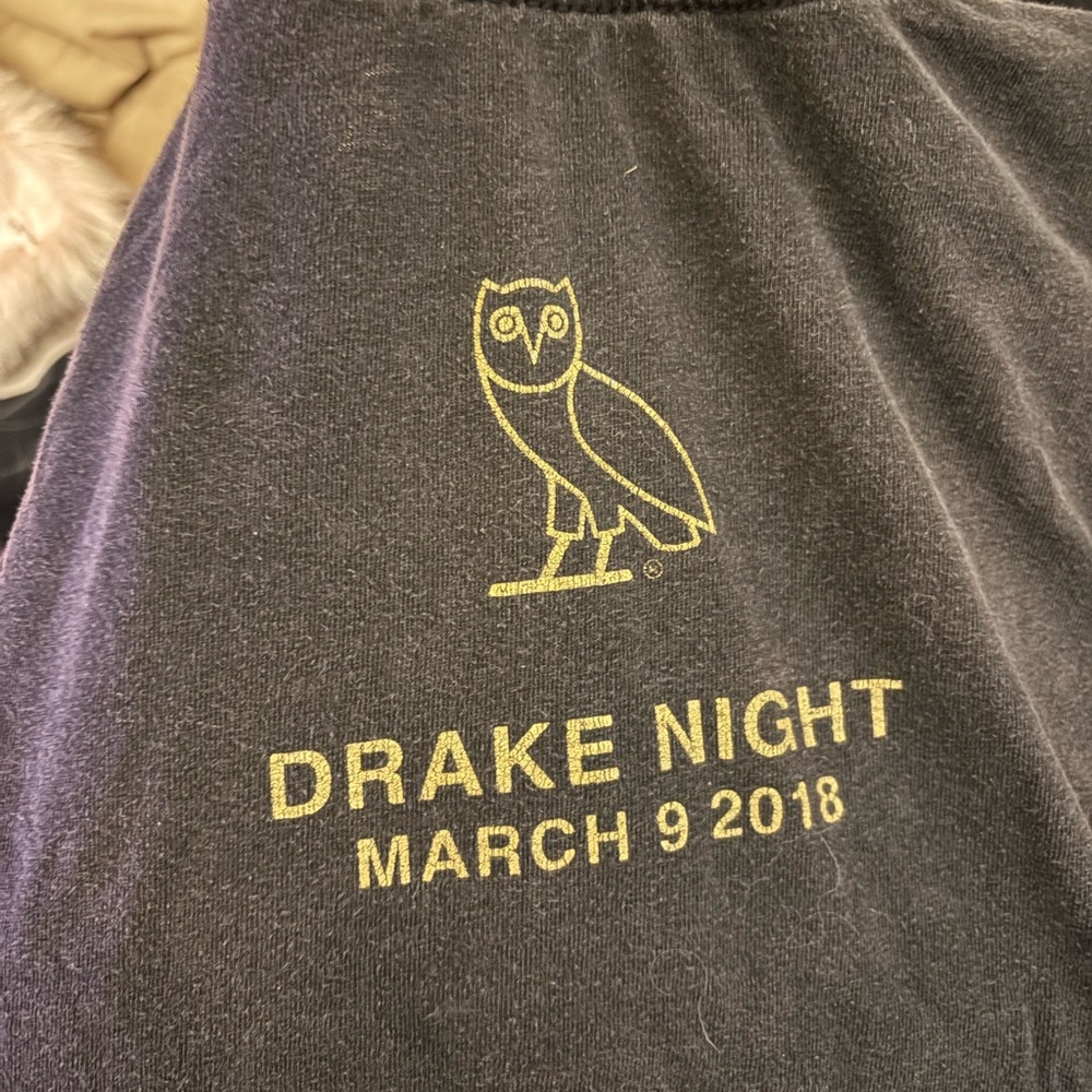 DRAKE NIGHT Toronto march 9 2018 longsleeve